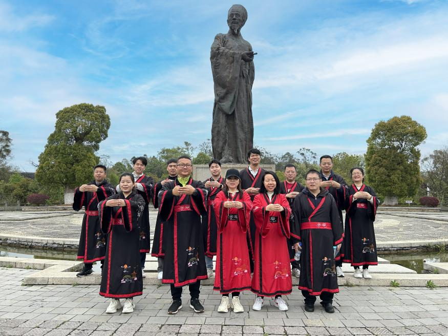 知行合一 | 廣州盈豐科技開展“重走陽明路，追尋良知學(xué)”主題內(nèi)訓(xùn)活動
